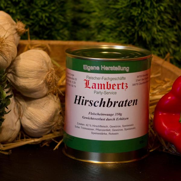 Hirschbraten