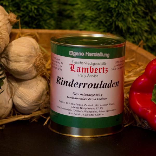 Rinderrouladen