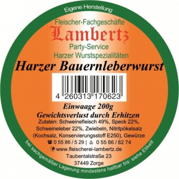 HarzerBauernleberwurst